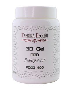 Гель текстурний 3D, 400 мл, Fabrika Decoru