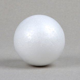 Заготовка пенопластовая Шар, 15 см, Santi
