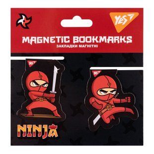 Набор закладок магнитных Ninja, 2 штуки, Yes