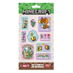 Набор наклеек 2D Yes Minecraft Spring Animals