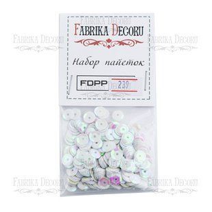 Набор пайеток для украшения и декорирования №239, Fabrika Decoru