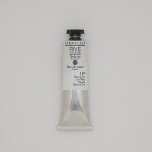 Масляная краска Rive gauche, 40 мл, цинковый белый, Sennelier