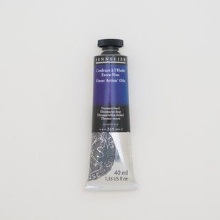 Олійна фарба Sennelier, 40 мл, професійна, S2, глибокий ультрамарин, Ultramarine deep