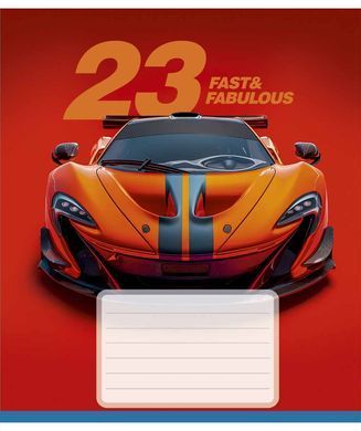 Зошит учнівський, 18 аркушів, у лінію, ВД-лак, Formula club, Школярик