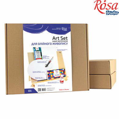 Набір матеріалів для олійного живопису, ROSA Studio