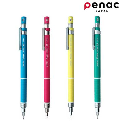 Механічний олівець Protti PRC105 vivid з тривким стрижнем 0,5 мм, червоний, Penac