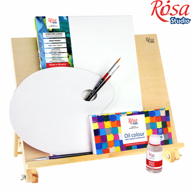 Набір матеріалів для олійного живопису, ROSA Studio