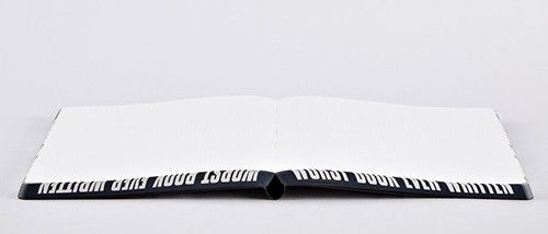 Блокнот Graphic L, Bad Book, 16,5х22 см, 120 г/м², 128 аркушів, Nuuna