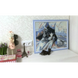 Алмазна вишивка Кішка Під Ковдрою 50х40 см DM-143 зображення 3 з 4