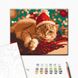 Картина за номерами Санта котик, 40х50 см, Brushme BS51356 зображення 2 з 2