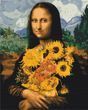 Картина по номерам Мона Лиза с подсолнухами, 40х50 см, Brushme