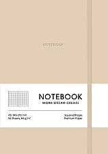 Блокнот для записей Latte A5, 80 г/м2, 96 листов в клетку, мягкая обложка, Genius