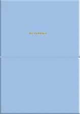 Планер без даты Soft Blue A5, 80 г/м2, 208 страниц в линию, кремовая бумага, мягкая обложка, Школярик