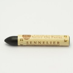 Пастель масляная Sennelier "A L'huile", Черный №23, 5 мл