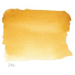 Краска акварельная L'Aquarelle Sennelier Охра желтая №252 S1, 10 мл, туба