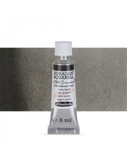 Краска акварельная Schmincke Horadam 5 мл Ivory Black 780