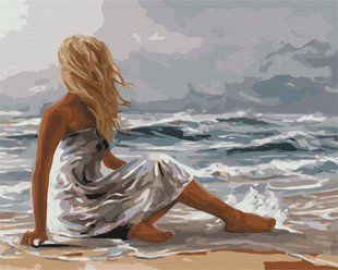 Картина за номерами Дотик моря, 40x50 см, Brushme