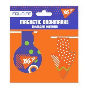 Набор закладок магнитных Erudite, 2 штуки, Yes