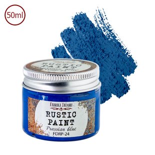 Фарба рустик Rustic paint, Берлінська лазур, 50 мл, Fabrika Decoru