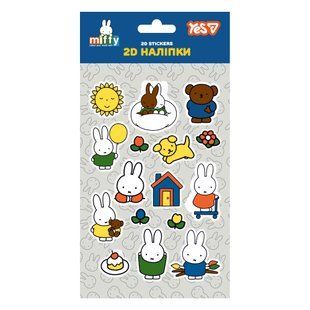 Набор наклеек 2D Yes Miffy
