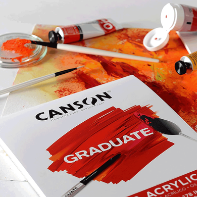 Склейка паперу для акрилу та олії GRADUATE, 290 г/м2, 20 л, Canson