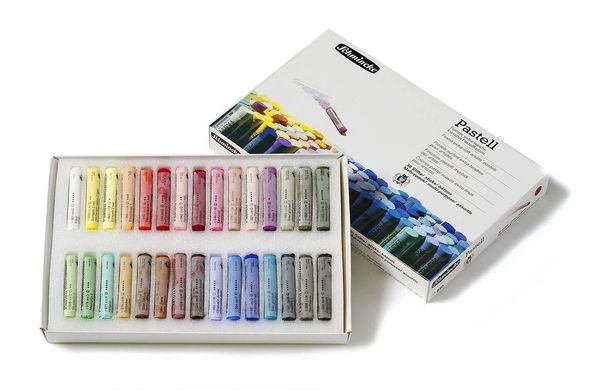 Набор сухой мягкой пастели Schmincke 30 цветов ассорти, в картонной коробке