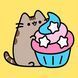 Картина за номерами Pusheen Кексик, 25х25 см, полотно кольорове, Santi 4823091922374 зображення 1 з 3