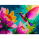 Картина за номерами з алмазною мозаїкою, Колібрі, 30x40 см, SANTI 4823099546824 зображення 1 з 2