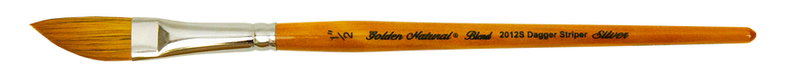 Пензель Silver Brush Golden Natural Dagger Striper 2012S мікс шаблеподібний №1/4