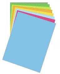 Бумага для дизайна Fotokarton B2, 50x70 см, 300 г/м2, №30 небесно-голубая, Folia