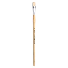 Кисть щетина плоская 382 Pura Setola, №0, длинная ручка, Tintoretto
