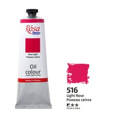 Фарба олійна, Рожева світла, 100 мл, ROSA Studio