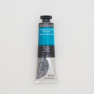 Олійна фарба Sennelier, 40 мл, професійна, S2, лазуровий, Azure blue