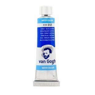 Фарба акварельна Van Gogh (512), Кобальт синій (ультрамарин), туба, 10 мл, Royal Talens