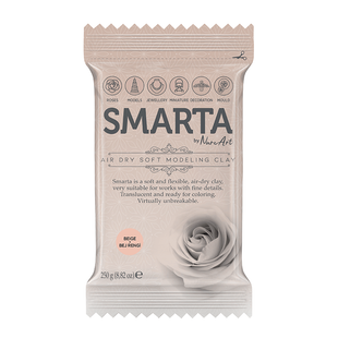 Самозастывающая пластика телесная, 250 г, Smarta