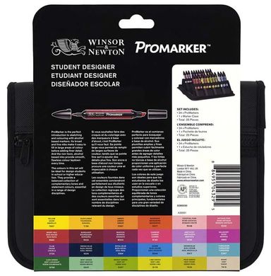 Набор двусторонних маркеров, Promarker, 24 шт, Winsor & Newton