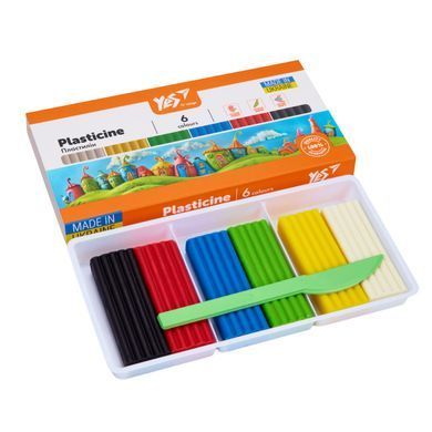 Пластилин Orange Line, 120 г, 6 цветов, Yes