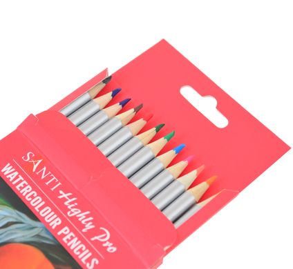 Набір акварельних олівців Highly Pro, 12 штук, Santi