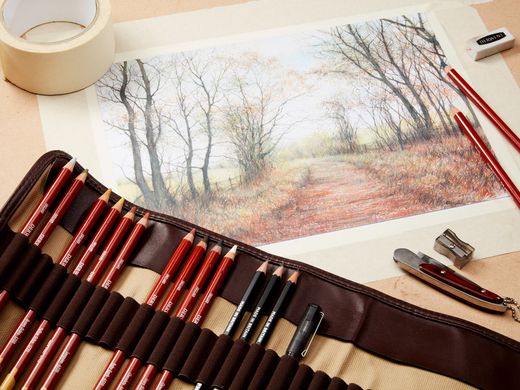 Олівець для рисунку Drawing (5700), Охра коричнева, Derwent