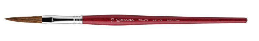 Кисть Escoda Bravo волос из бычьего уха, овальная, удлиненная, №1