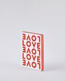 Блокнот Graphic S, Love, 10,8x15 см, 120 г/м&sup2;, 88 аркушів, Nuuna