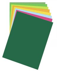 Папір для дизайну Fotokarton B2, 50x70 см, 300 г/м2, №58 хвойно-зелений, Folia