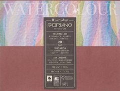 Альбом-склейка для акварелі Watercolor A5, 18х24 см, 200 г/м2, 20 аркушів, середнє зерно, Fabriano