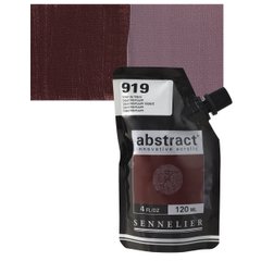 Краска акриловая Sennelier Abstract, Капут-мортуум № 919, 120 мл, дой-пак