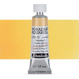 Фарба акварельна Schmincke Horadam Aquarell 15 мл Naples Yellow 229