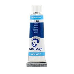 Краска акварельная Van Gogh (533), Индиго, туба, 10 мл, Royal Talens