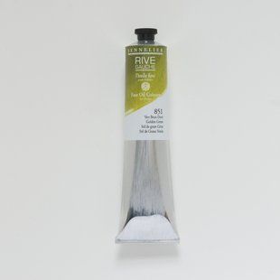 Масляная краска Rive Gauche, 200 мл, золотисто-зелёный, Golden Green, Sennelier