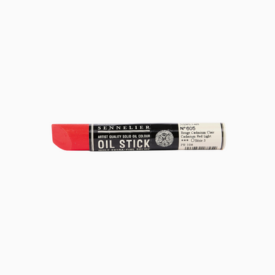 Масляная краска в форме пастели Sennelier Oil Stick, 38 мл, S3, кадмий красный светлый, Cadmium red light