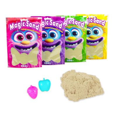 Кинетический песок Strateg Magic sand классический в пакете, 200 г