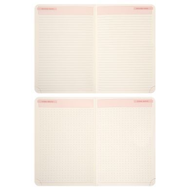 Ежедневник датированный 2026 A5 Leo Planner Vitto, мягкий, голубой, 368 страниц